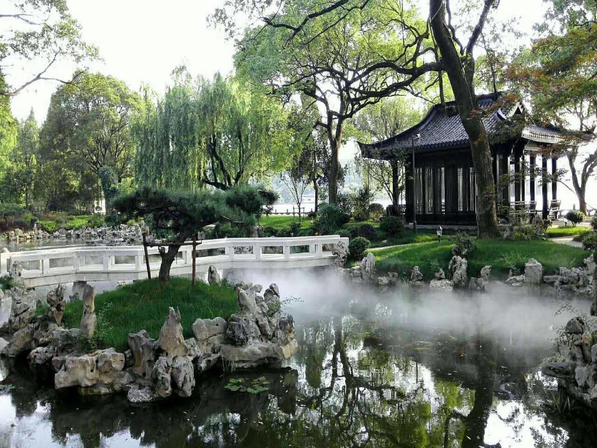 Liuying Hotel West Lake Hangzhou Exterior foto